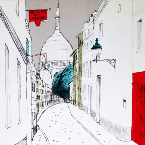 Obrázky z cest – grafika a kresby